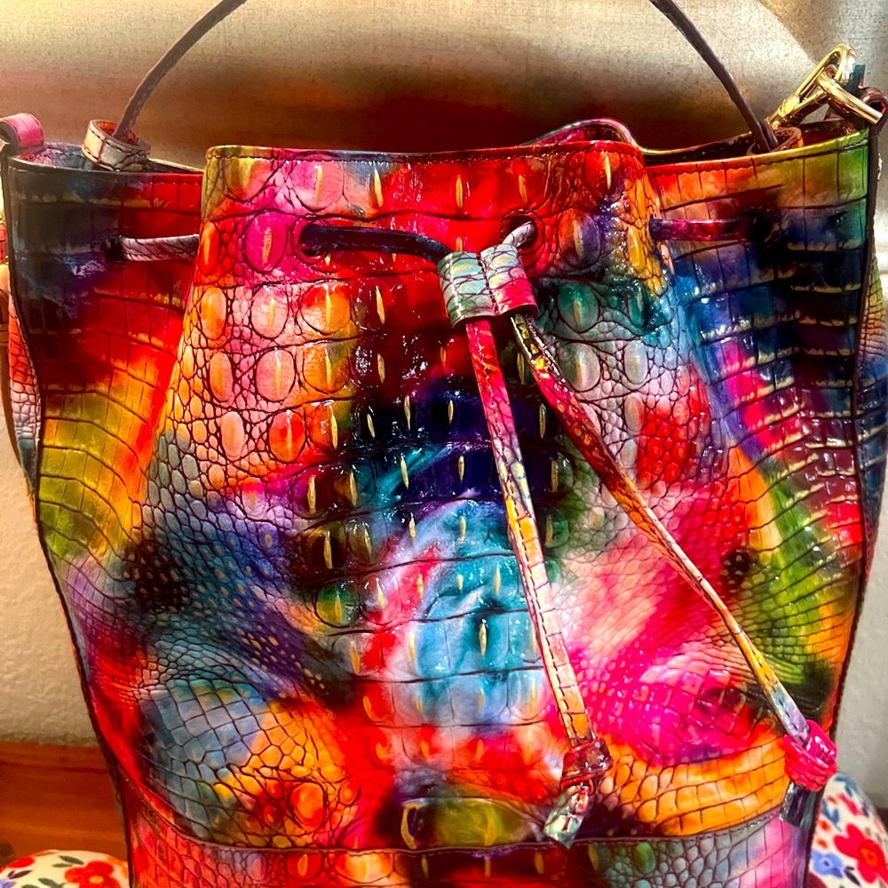 Brahmin Marlow Fallstruck Melbourne Drawstring Bag